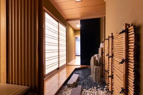 Suite Japanese Western Room with Double Bed and Open-Air Bath