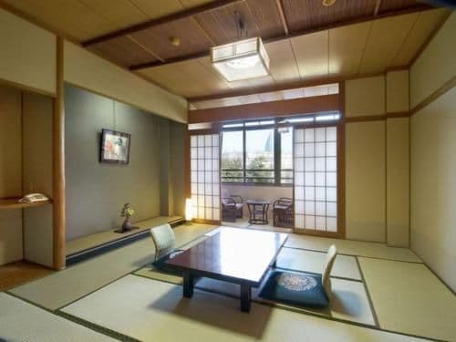 Japanese-Style Room with Open-Air Bath