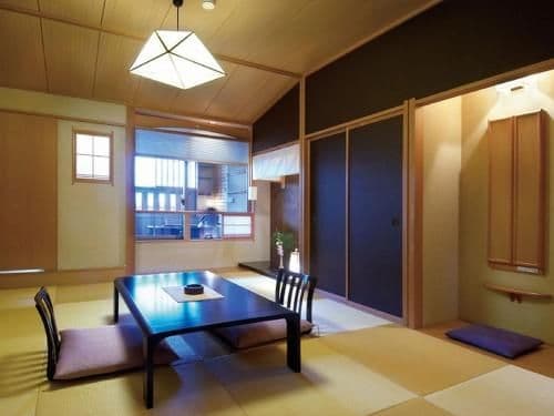 Japanese-Style Room with Open-Air Bath
