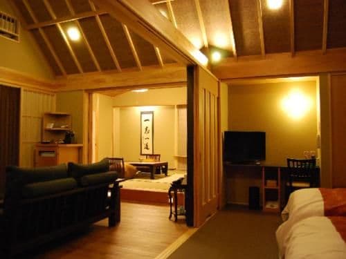 Villa with Tatami Area and Open-Air Bath