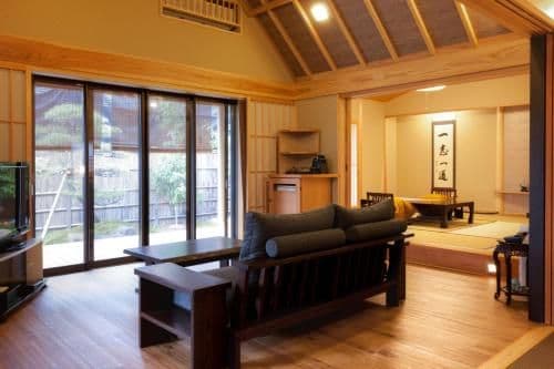 Villa with Tatami Area and Open-Air Bath