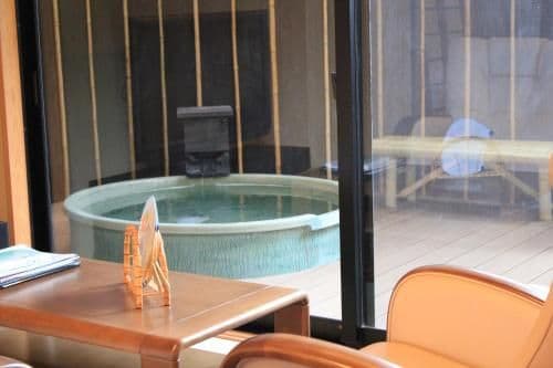 Twin Room with Open-Air Bath (Ruri)