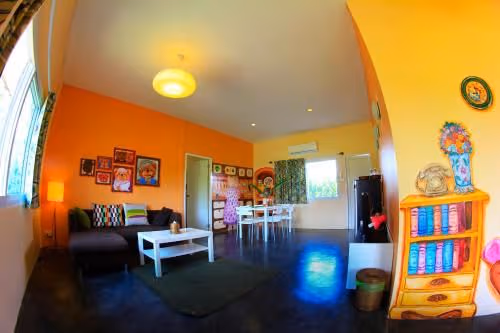 Family Room with Balcony