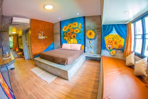 Grand Double bed Villa with Garden View