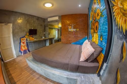 Grand Double bed Villa with Garden View