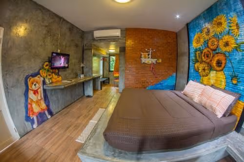 Grand Double bed Villa with Garden View