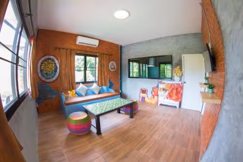 Grand Double bed Villa with Garden View