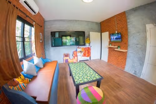 Grand Double bed Villa with Garden View