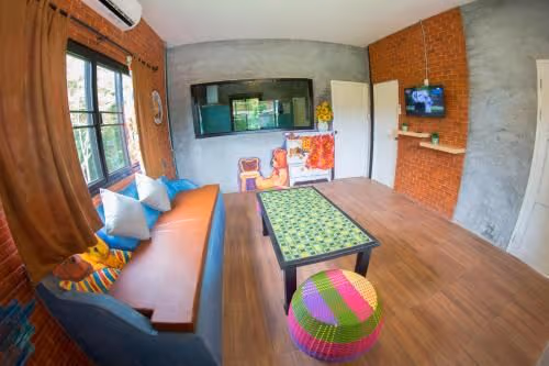 Grand Double bed Villa with Garden View
