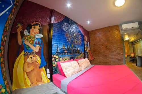 Grand Double bed Villa with Garden View