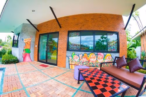 Grand Double bed Villa with Garden View