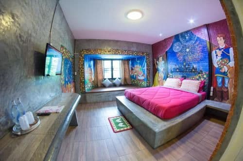 Grand Double bed Villa with Garden View