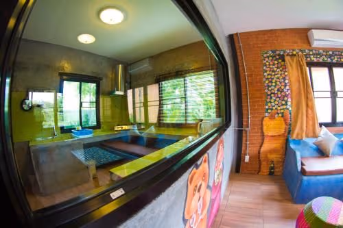 Grand Double bed Villa with Garden View