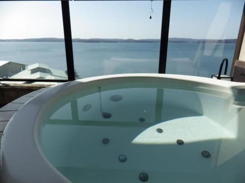 Japanese-Style Room with Tatami Area and Open-Air Bath - Ocean View