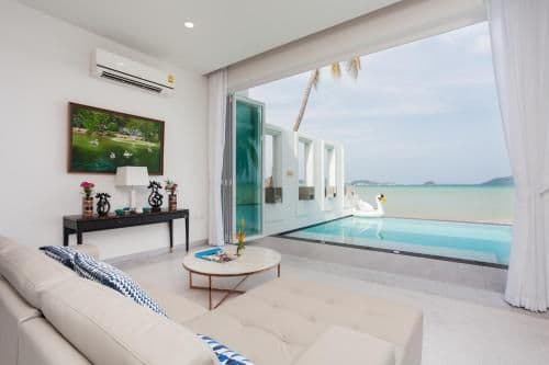 3-Bedroom Beachfront Infinity Pool Villa