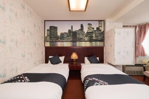 Twin Room with Shared Bathroom