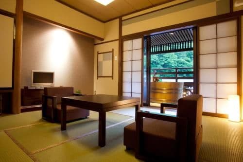 Deluxe Japanese-Style Room with Open-Air Bath