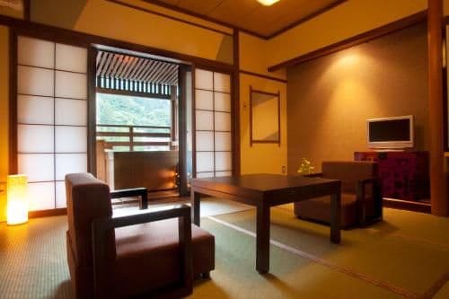 Deluxe Japanese-Style Room with Open-Air Bath