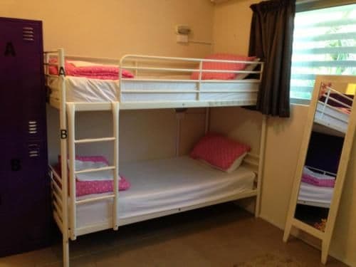 Bed in 6-Bed Female Dormitory Room with Private Bathroom
