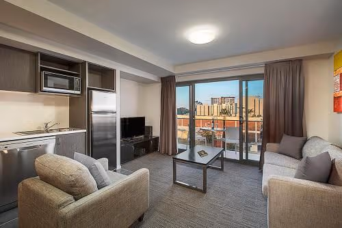 One-Bedroom Apartment with River View