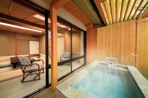 Japanese Style Room with Open Air Bath