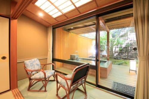 Japanese Style Room with Open Air Bath