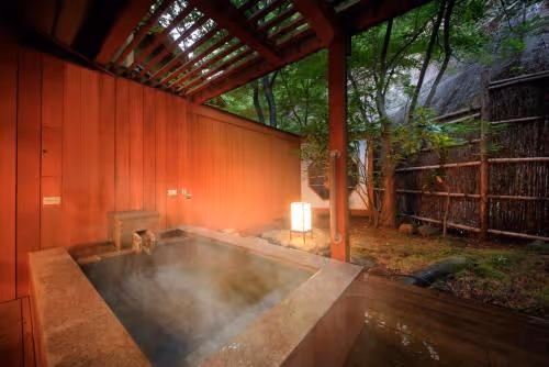 Japanese Style Room with Open Air Bath