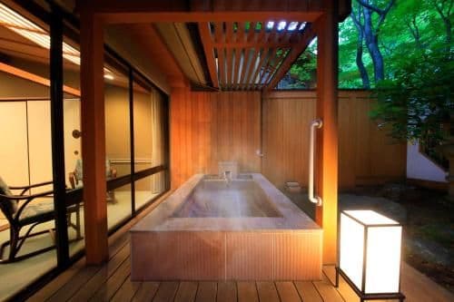 Japanese Style Room with Open Air Bath