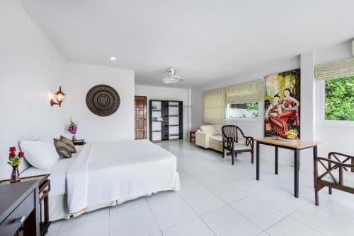 Deluxe Double Room with Pool View and Sea View