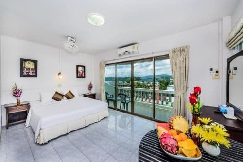 Deluxe Double Room with Pool View and Sea View