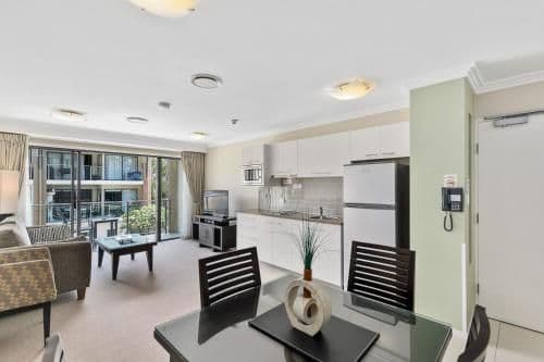 One-Bedroom Apartment with Pool View