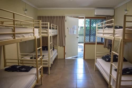 Bed in 6-Bed Dormitory Room with Private Bathroom