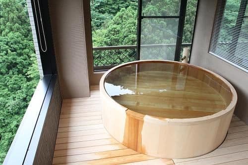 Premium Suite with Semi Open-Air Bath - Hinoki