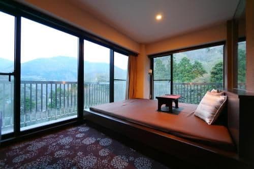 Premium Suite with Semi Open-Air Bath - Hinoki