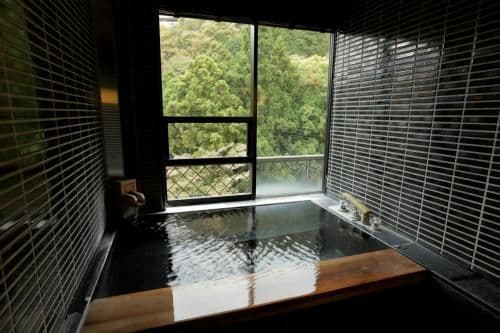 Suite with Semi Open-Air Cypress Bath or Cypress Bath or Granite Bath