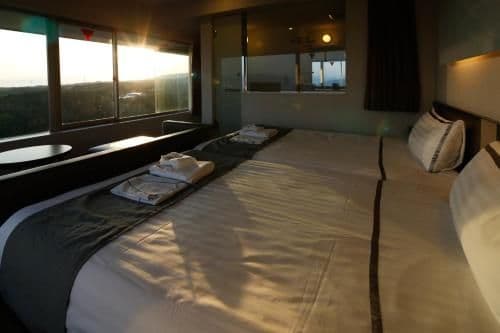 Deluxe Twin Room with Small Double Beds and Sea View - Smoking