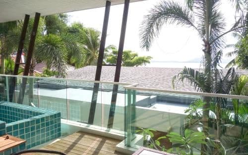 Family Room with Side Sea View
