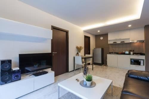 Suite with pool access