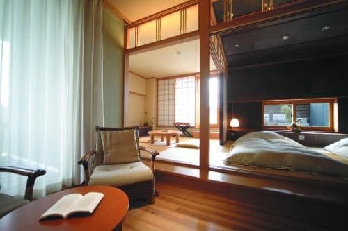 Suite with Open-Air Bath and Standard Japanese Course Dinner- Selected at Check-In