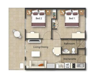 Two-Bedroom Apartment