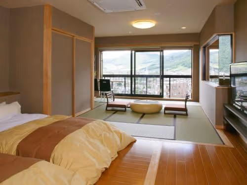 Standard Room with Tatami Area and Open-Air Bath - Non Smoking