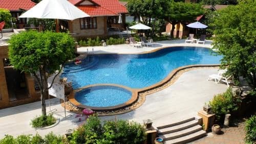 One-Bedroom Villa with Pool view