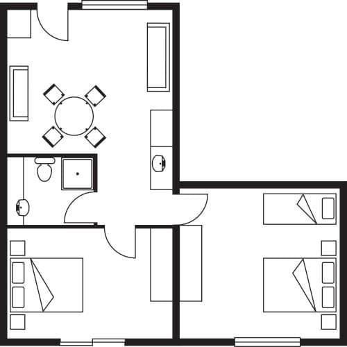 Two-Bedroom Apartment