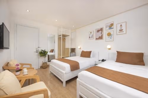 Twin Room with City View