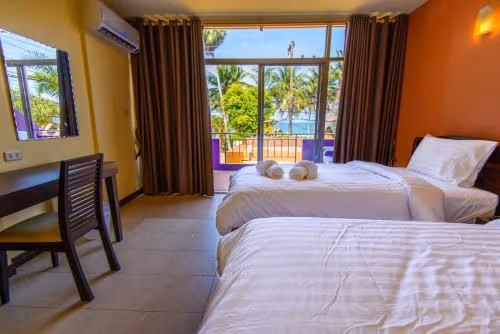 Quadruple Room with Sea View