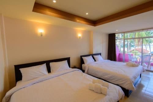 Quadruple Room with Sea View