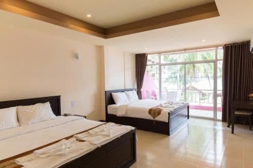 Quadruple Room with Sea View