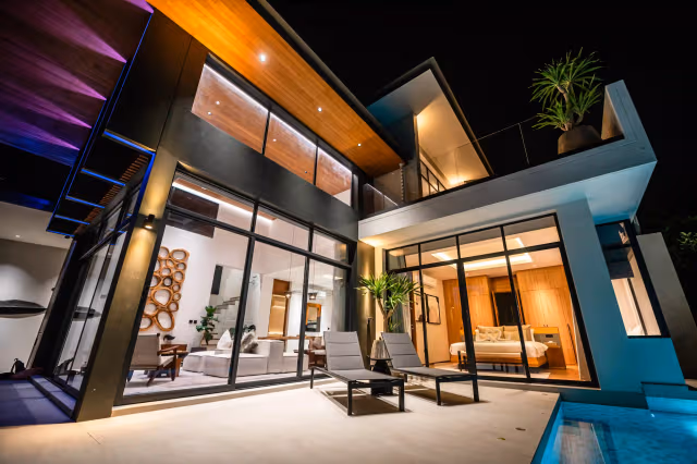 Luxury Four-Bedroom Pool Villa