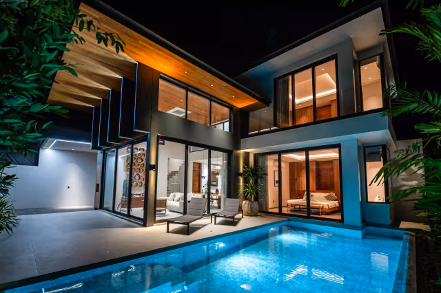 Luxury Four-Bedroom Pool Villa