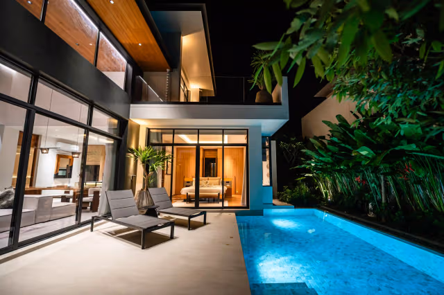 Luxury Four-Bedroom Pool Villa